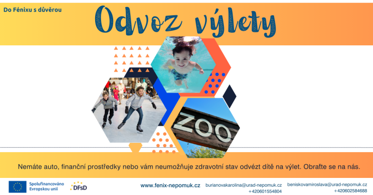 Plakát k aktivitě Odvoz na výlety Plakát k aktivitě Odvoz na výlety