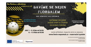 plakát Bavíme se nejen florbalem