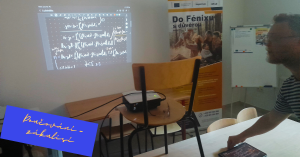 Fotografie - doučování, promítání učiva na zeď