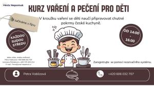 plakát kurz vaření a pečení pro děti