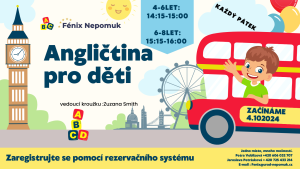 plakát Angličtina pro děti