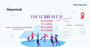 plakát volné bruslení