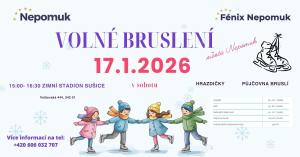 plakát volné bruslení