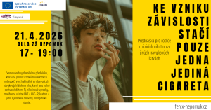 Plakát k akci Nikotin a jiné závyslosti